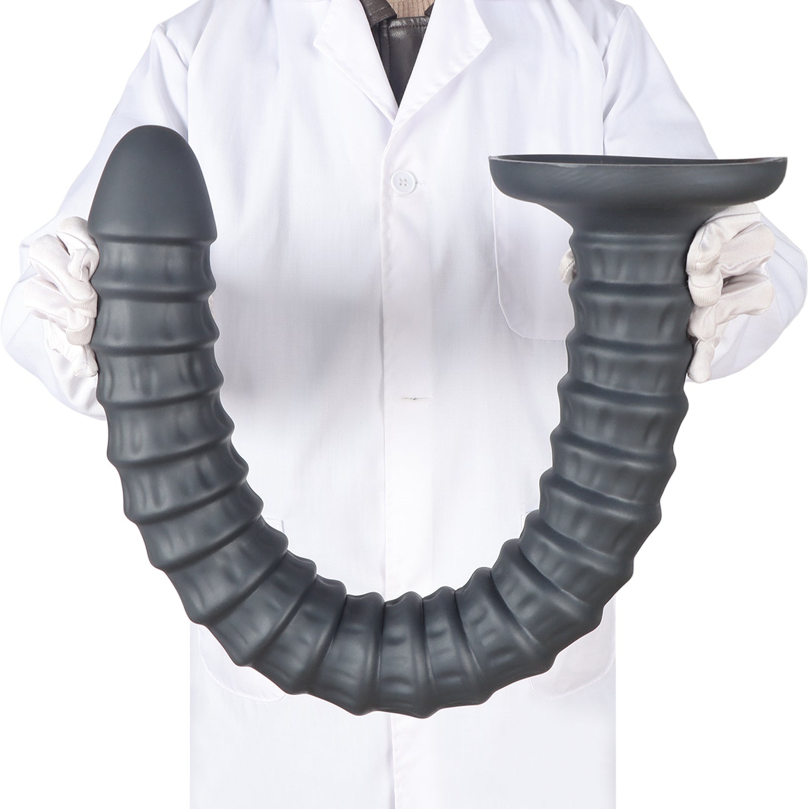 Extra - Long Textured Silicone Dildo with Suction Base – Multi - Size (S–XXL) - Tarisss Sex Toy Store