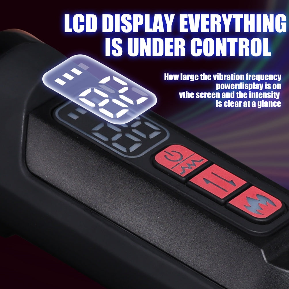 Thrusting Dildo Machine – 42°C Heating + 10-Mode Vibration + Auto Thrust | Platinum Silicone Sex Machine