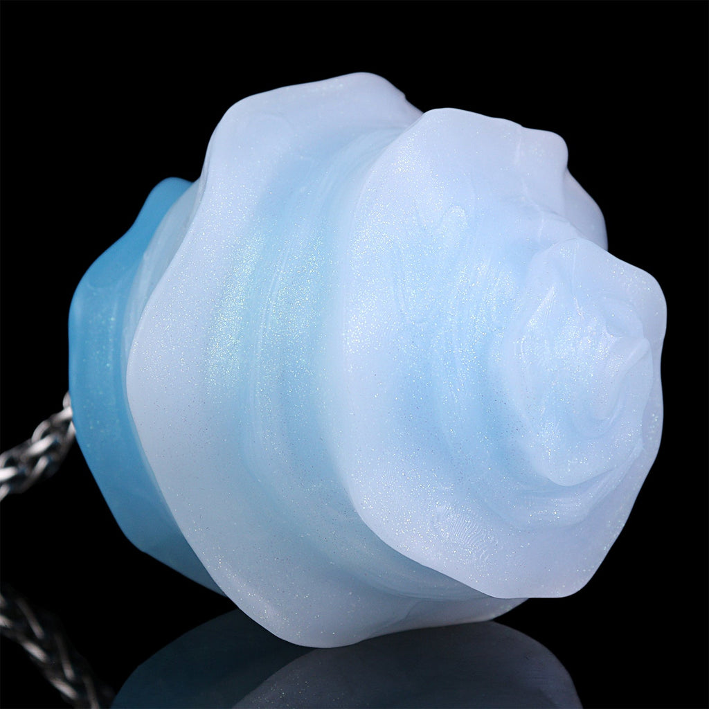 Platinum Silicone Anal Plug, Fist Dildo & Ball Gag in 4 Sizes — Spiral Marine Egg