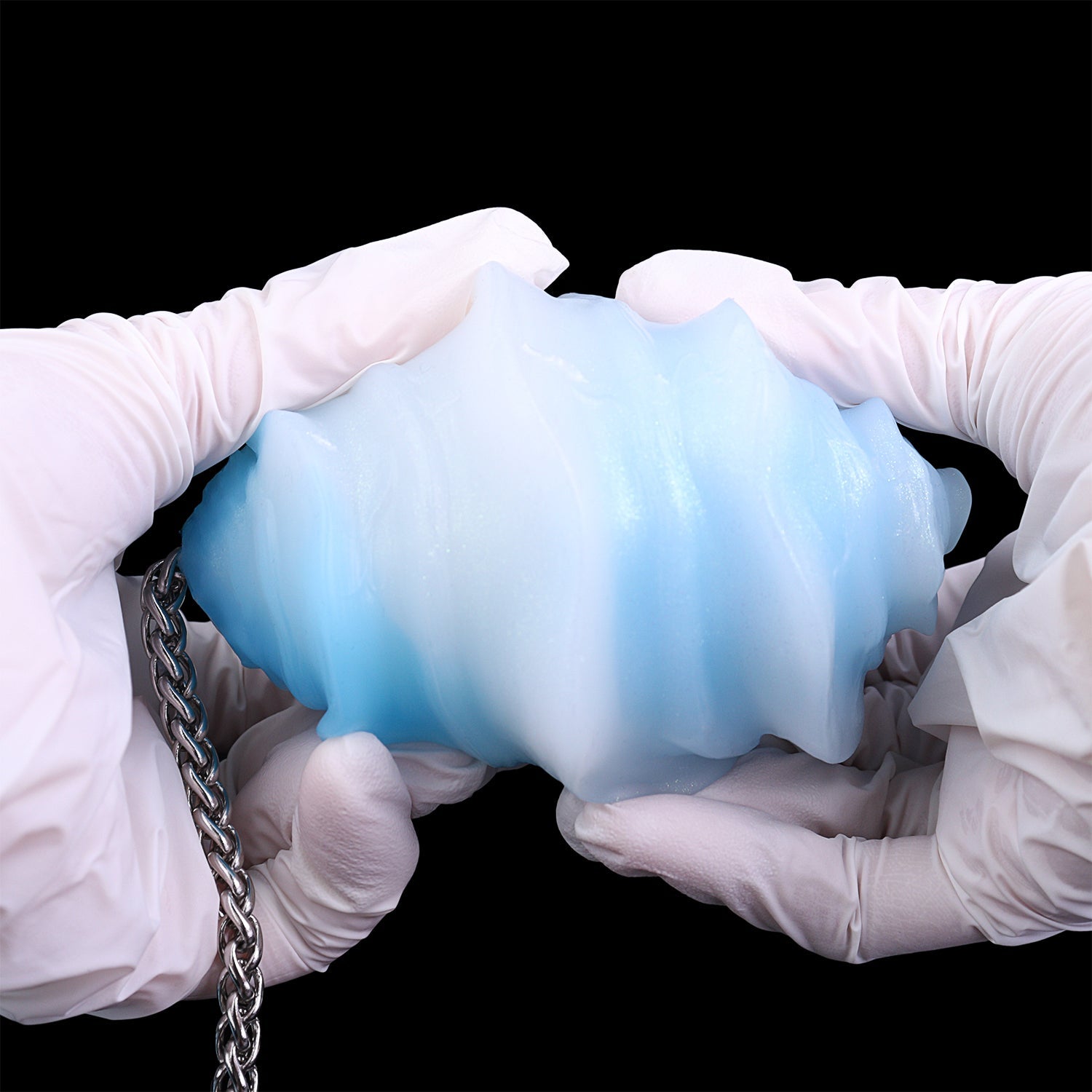 Platinum Silicone Anal Plug, Fist Dildo & Ball Gag in 4 Sizes — Spiral Marine Egg