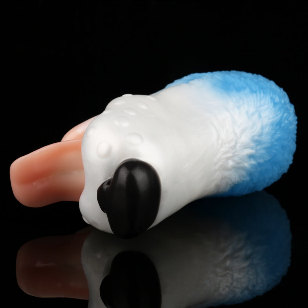 Cute Dog-Mouth Blowjob Pocket Pussy – Fantasy Oral Sex Masturbator in Platinum Silicone