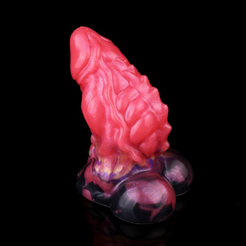 Thick Bad Dragon Dildo Butt Plug – Blood-Red Silicone Monsterdildo Women Masturbation Toy