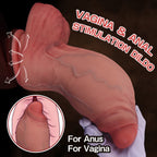 Fantasy Anal Dildo with Strong Suction Cups, Flexible Thick Buttplug Toy for Advanced Players Prostate Stimulation Adult Sex Toy - Tarisss Sex Toy Store