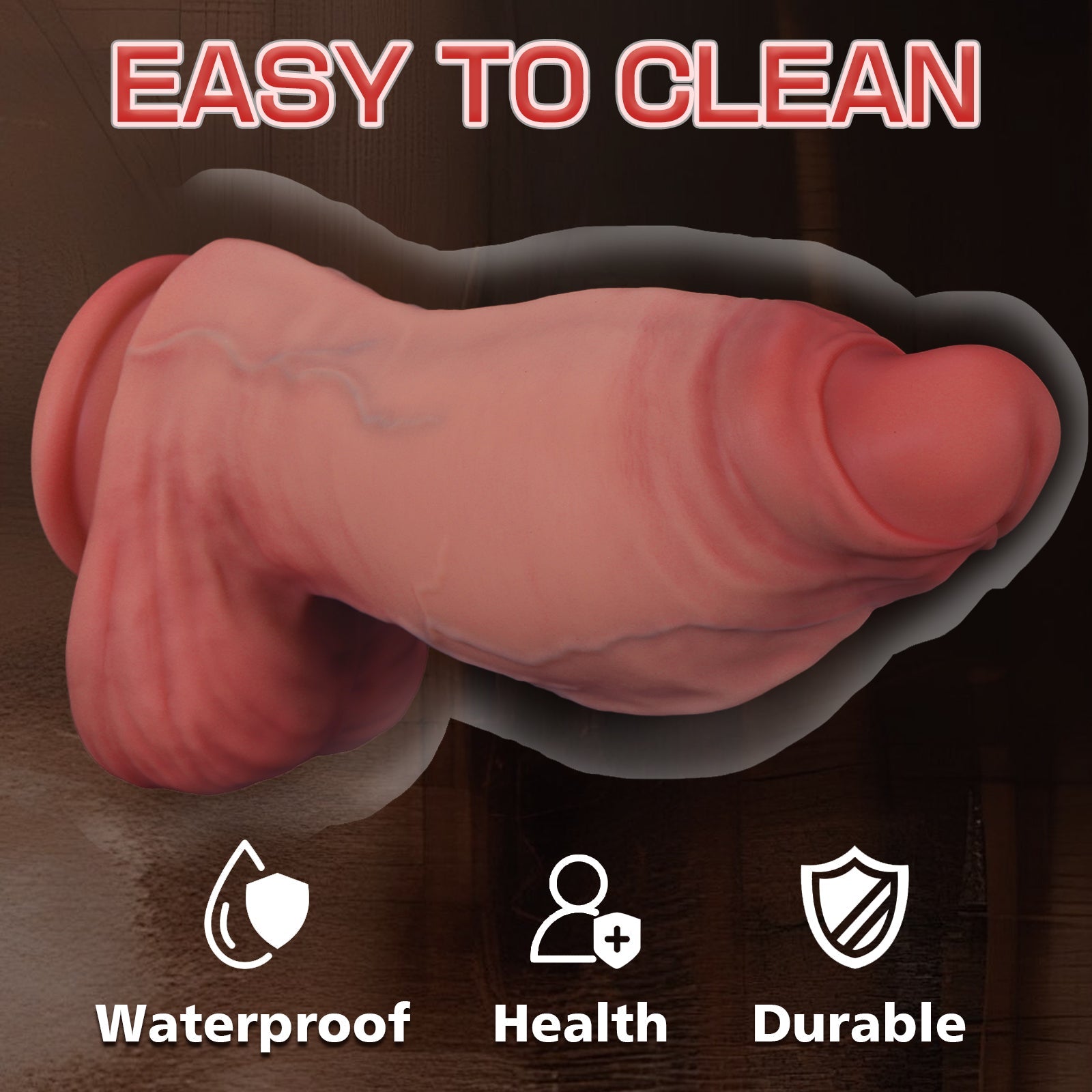 Fantasy Anal Dildo with Strong Suction Cups, Flexible Thick Buttplug Toy for Advanced Players Prostate Stimulation Adult Sex Toy - Tarisss Sex Toy Store