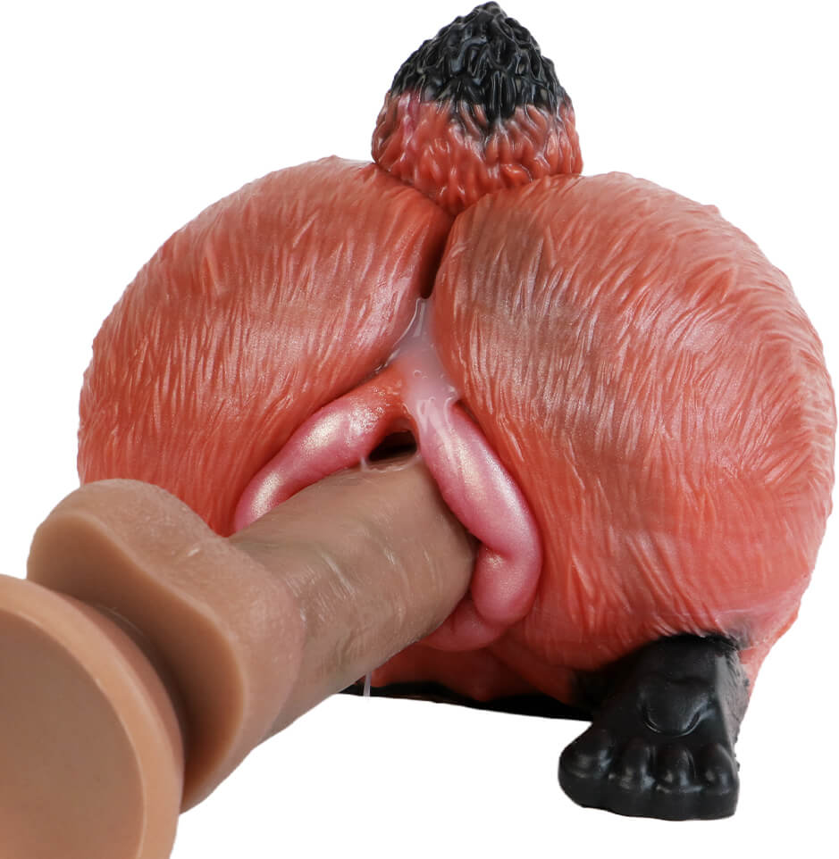 Fantasy Animal Fox Silicone Male Manual Masturbator - Tarisss Sex Toy Store