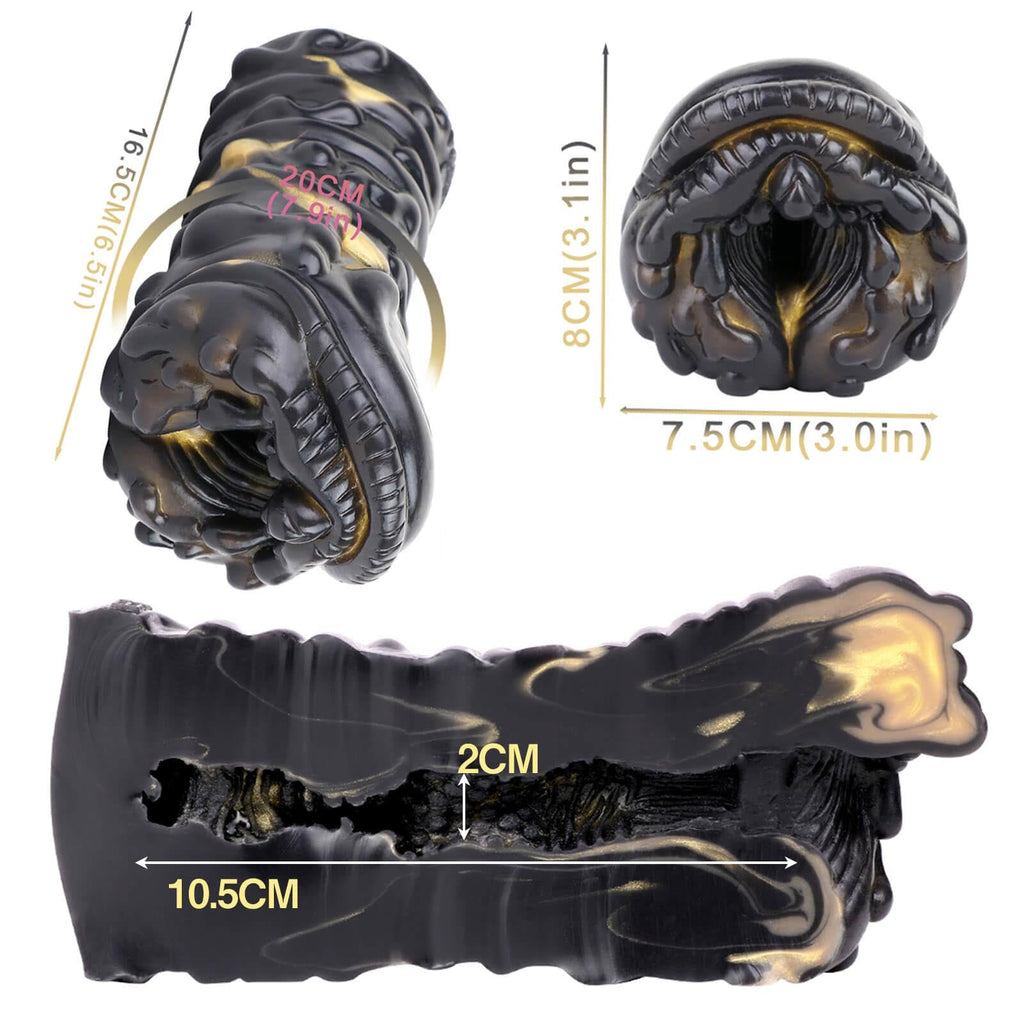 Fantasy Monster Silicone Male Manual Masturbator - Tarisss Sex Toy Store