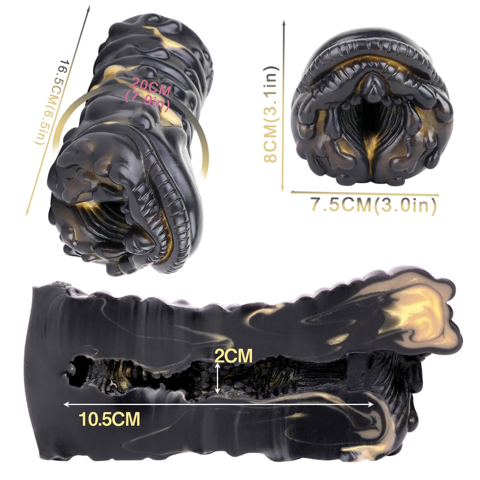 Fantasy Monster Silicone Male Manual Masturbator - Tarisss Sex Toy Store