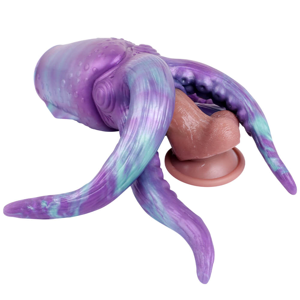 Fantasy Octopus Tentacle Silicone Male Manual Masturbator - Tarisss Sex Toy Store