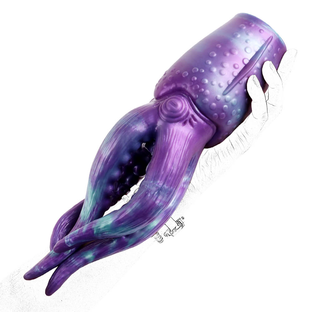 Fantasy Octopus Tentacle Silicone Male Manual Masturbator - Tarisss Sex Toy Store