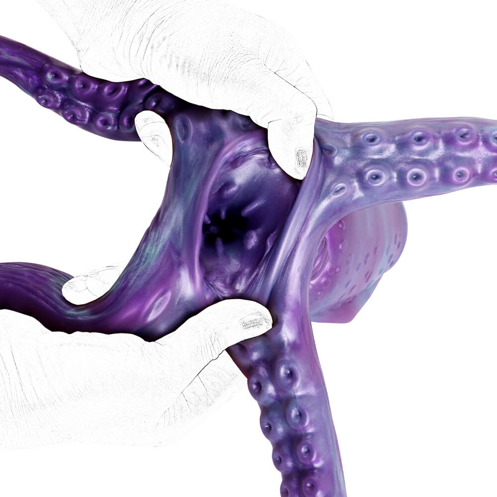 Fantasy Octopus Tentacle Silicone Male Manual Masturbator - Tarisss Sex Toy Store