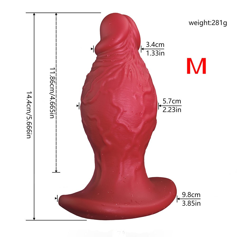 Fantasy Silicone Butt Plug - Tarisss Sex Toy Store