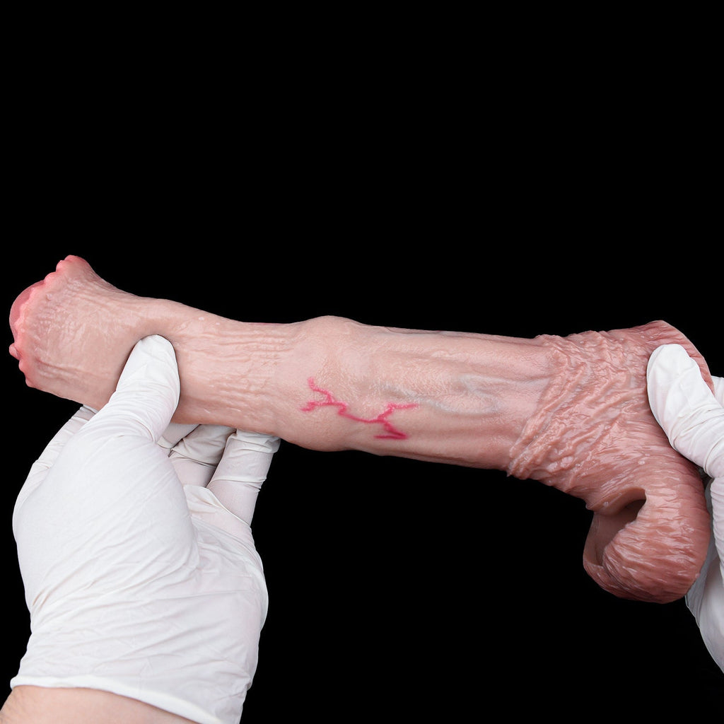 Fantasy Stallion Realistic Silicone Penis Sleeve - Tarisss Sex Toy Store