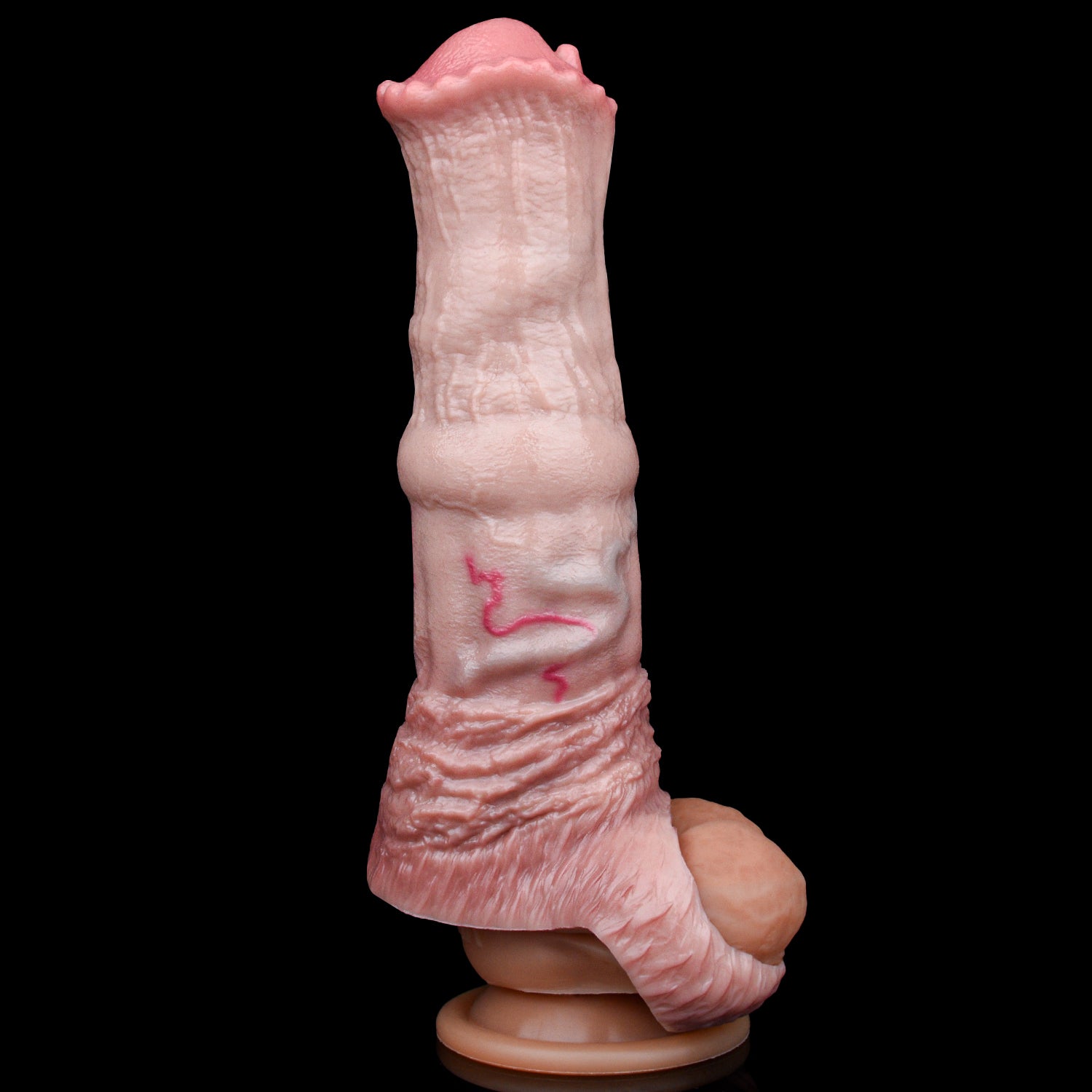 Fantasy Stallion Realistic Silicone Penis Sleeve - Tarisss Sex Toy Store