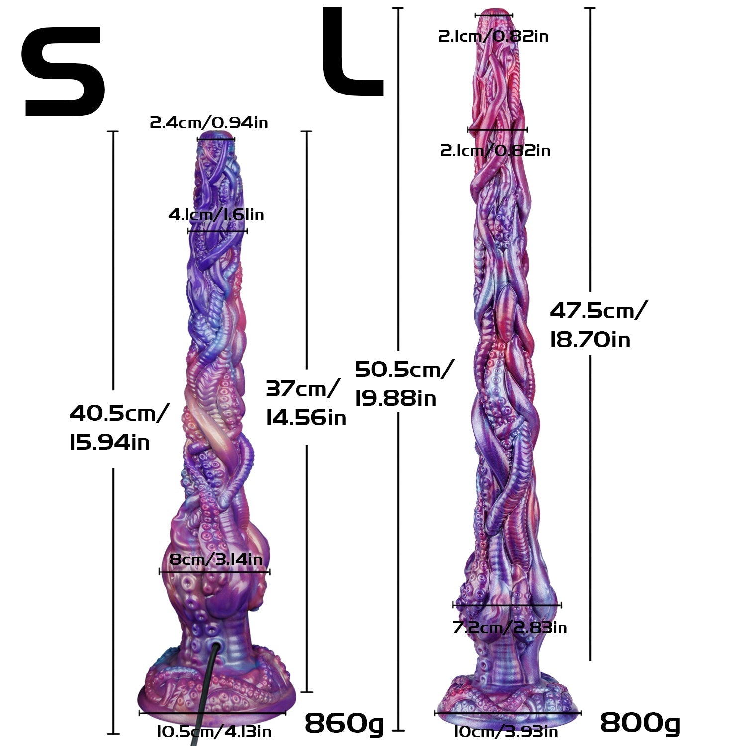 Fantasy Tentacle Endoscopy Dildo - Tarisss Sex Toy Store