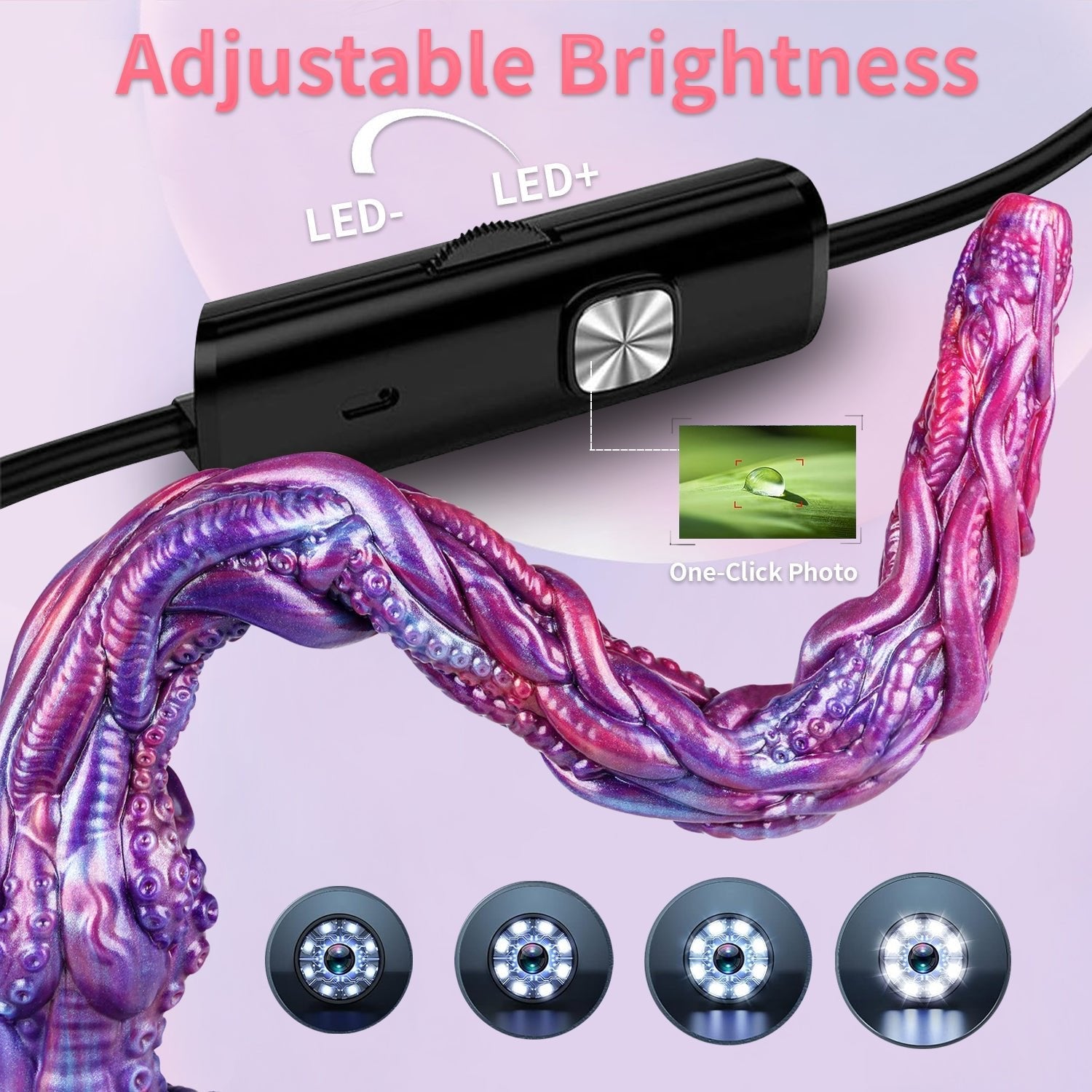 Fantasy Tentacle Endoscopy Dildo - Tarisss Sex Toy Store