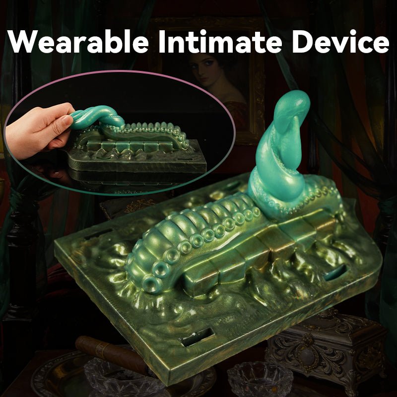 Fantasy Tentacle Silicone Anal Dildo with Textured Base - Tarisss Sex Toy Store