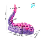 Fantasy Tentacle Silicone Grinding Toy with Textured Base - Tarisss Sex Toy Store
