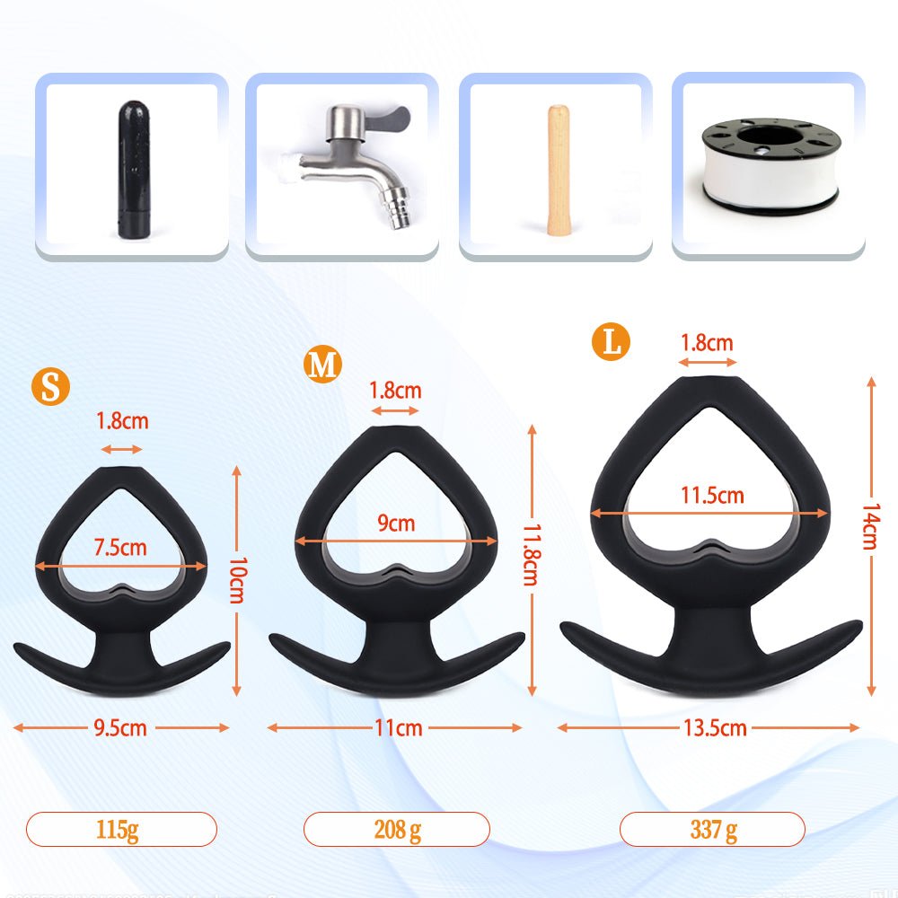 Faucet - Connectable Anal Plug Kit - Tarisss Sex Toy Store