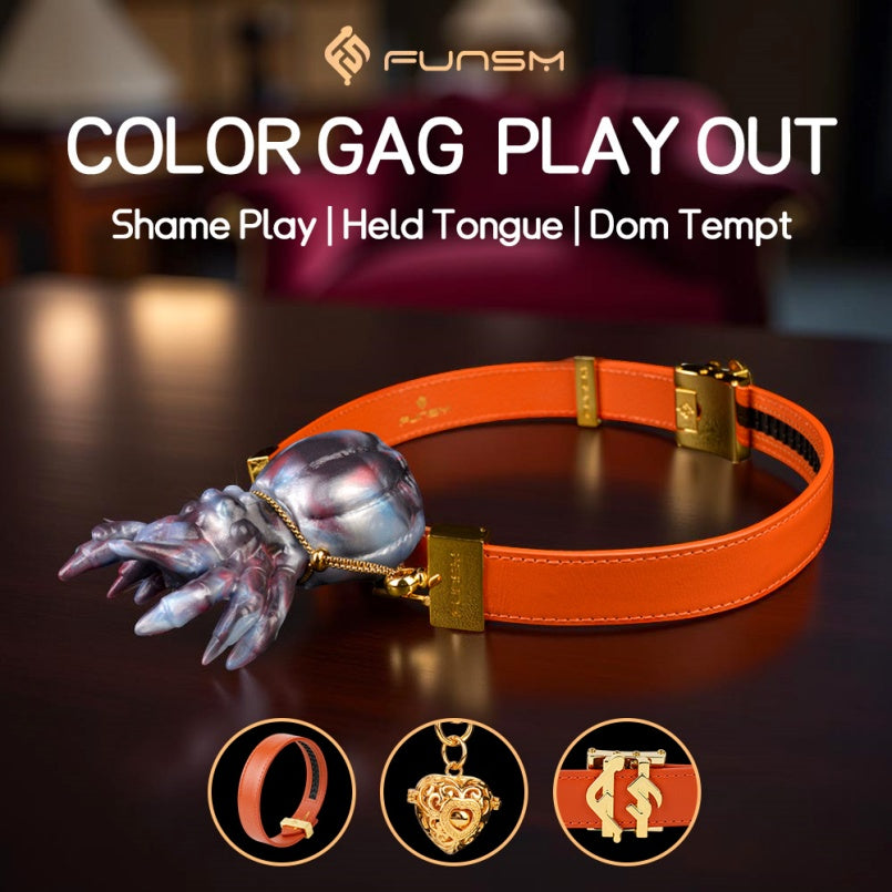 Tarantula Fantasy Silicone Ball Gag Bondage Set – Ideal Strap-on  Training Toy for Women