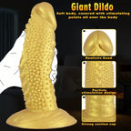Wolf Fang Fantasy Dildo – Giant Platinum Silicone Fist Dildo for Extreme Anal & Vaginal Expansion | Domlust