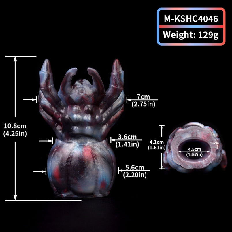 Tarantula Fantasy Silicone Ball Gag Bondage Set – Ideal Strap-on  Training Toy for Women