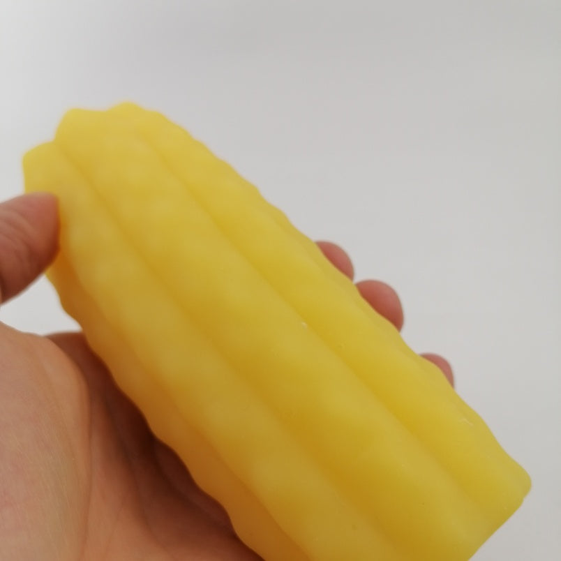 Corn-Shaped Fantasy Silicone Pocket Pussy -  Penis Massage Masturbation Cup Sex Toys for Man