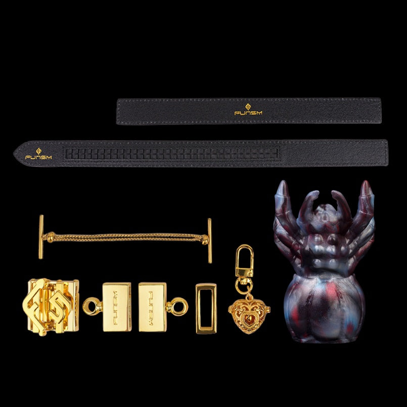 Tarantula Fantasy Silicone Ball Gag Bondage Set – Ideal Strap-on  Training Toy for Women
