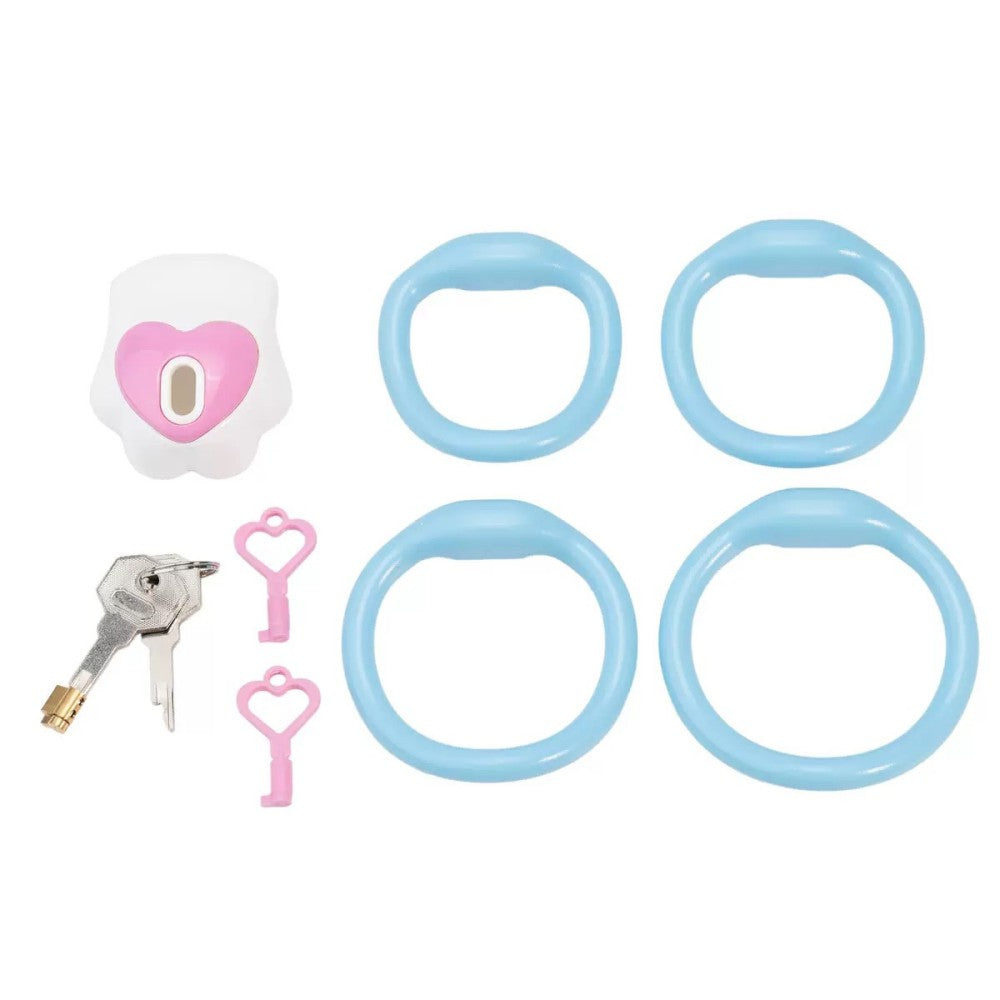 Heart Paw Protective Chastity Lock