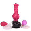 Fenrix 8 Inch Squirting Wolf Dildo with Inflatable Knot - Tarisss Sex Toy Store