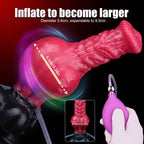 Fenrix 8 Inch Squirting Wolf Dildo with Inflatable Knot - Tarisss Sex Toy Store