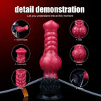 Fenrix 8 Inch Squirting Wolf Dildo with Inflatable Knot - Tarisss Sex Toy Store