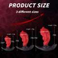 Crimson Silicone Butt Plug Fantasy Dragon Dildo - Stimulation Tool for Vaginal and Anal Expansion