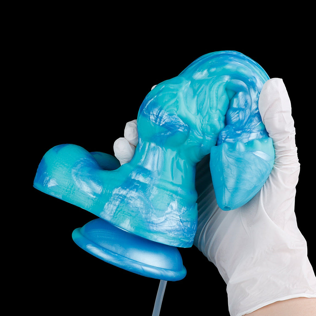 Sacred Dragon Squirting Fantasy Dildo | Knotted Alien Dildo with Ejaculating Function | Domlust