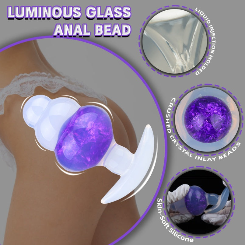 Jelly Silicone Butt Plug Fantasy Dildo – Anchor Design for Stability and Body-Conforming Fit