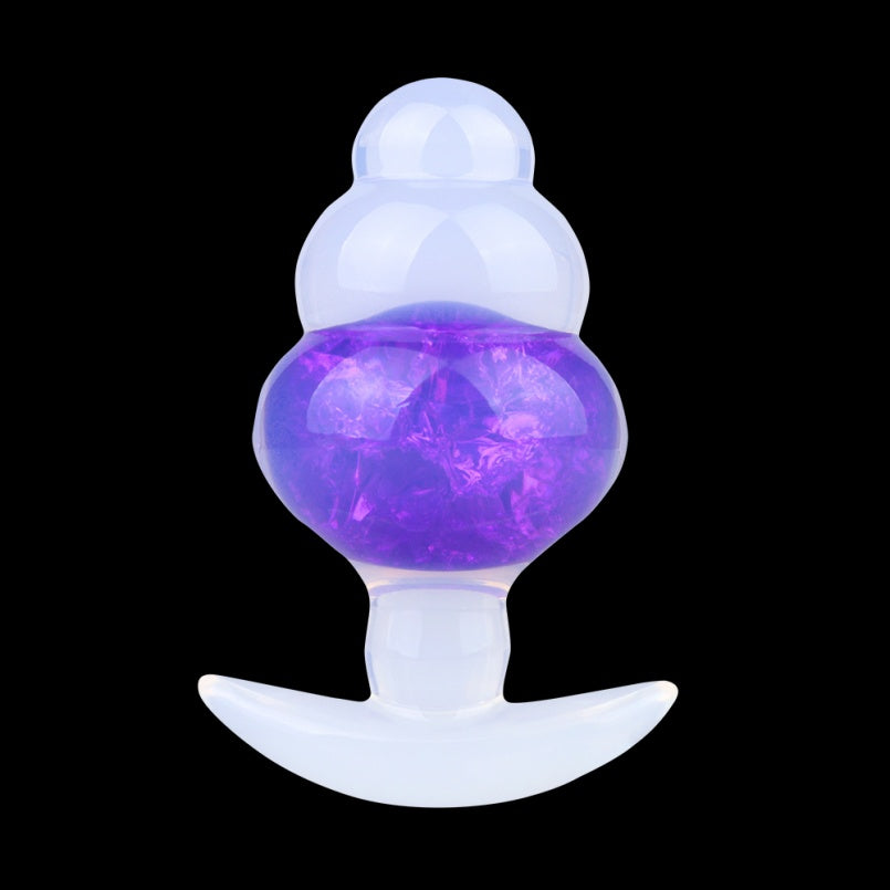 Jelly Silicone Butt Plug Fantasy Dildo – Anchor Design for Stability and Body-Conforming Fit