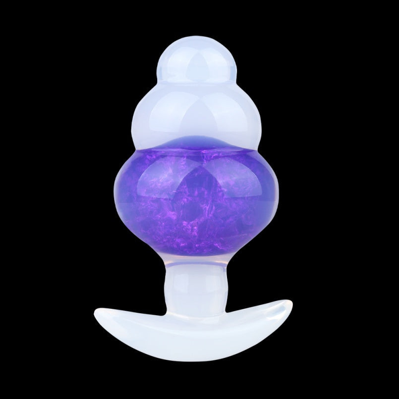 Jelly Silicone Butt Plug Fantasy Dildo – Anchor Design for Stability and Body-Conforming Fit