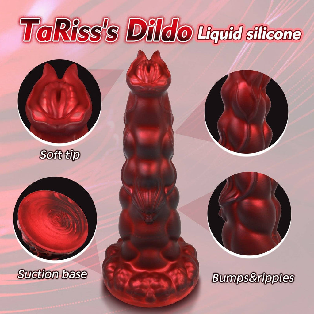 Flame 12 Inch Fantasy Bad Dragon Dildo - Tarisss Sex Toy Store