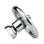 Flat Chastity Cage with Metal Inverted