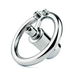 Flat Chastity Cage with Metal Inverted