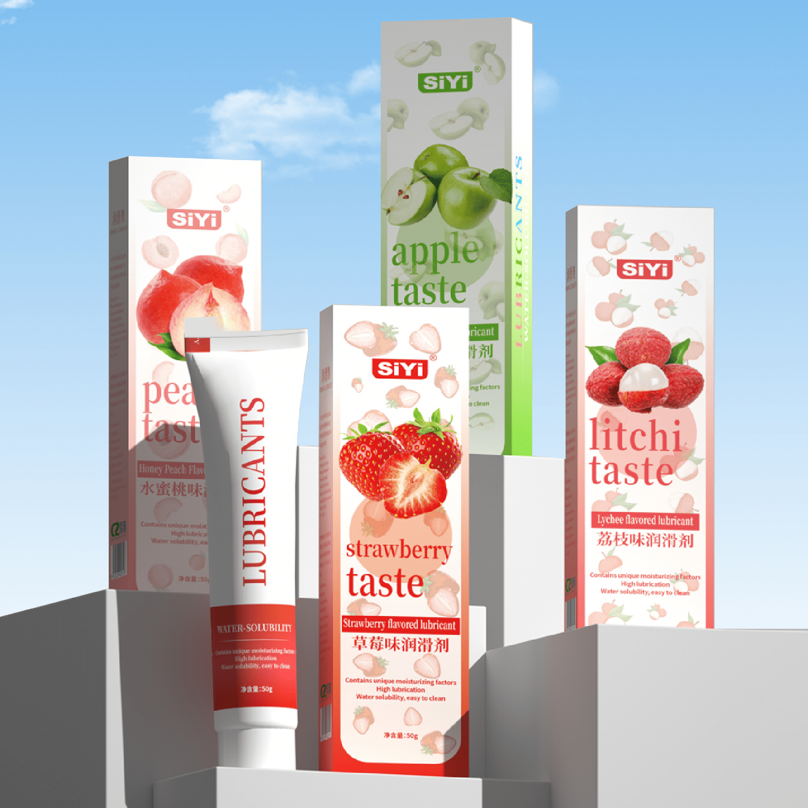 Flavored Lubricant Variety Pack 6 Flavors - Tarisss Sex Toy Store