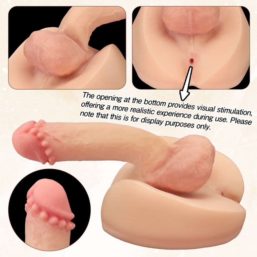 Flexible Realistic Dildo with Thick Base - Tarisss Sex Toy Store