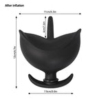 Flower - Inflatable Butt Plug - Silicone Anal Plug