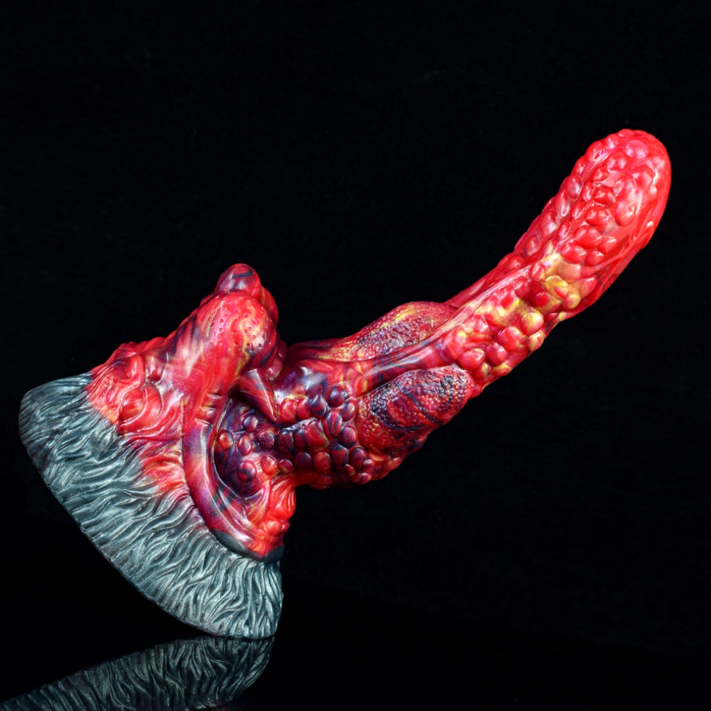 Dragon Tongue Fantasy Dildo – Silicone Monster Creature Big Suction Cup Women Masturbator
