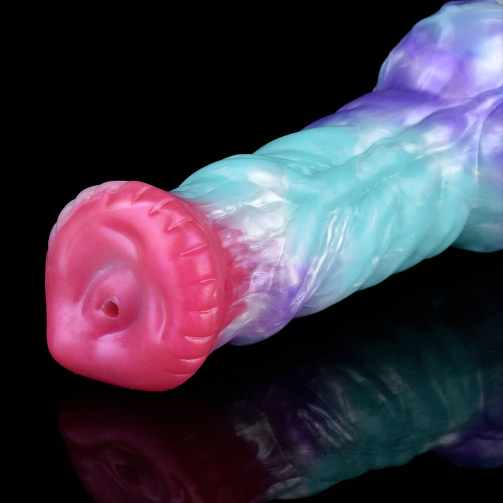Frostfang 10 Inch Squirting Wolf Dildo with Knot - Tarisss Sex Toy Store