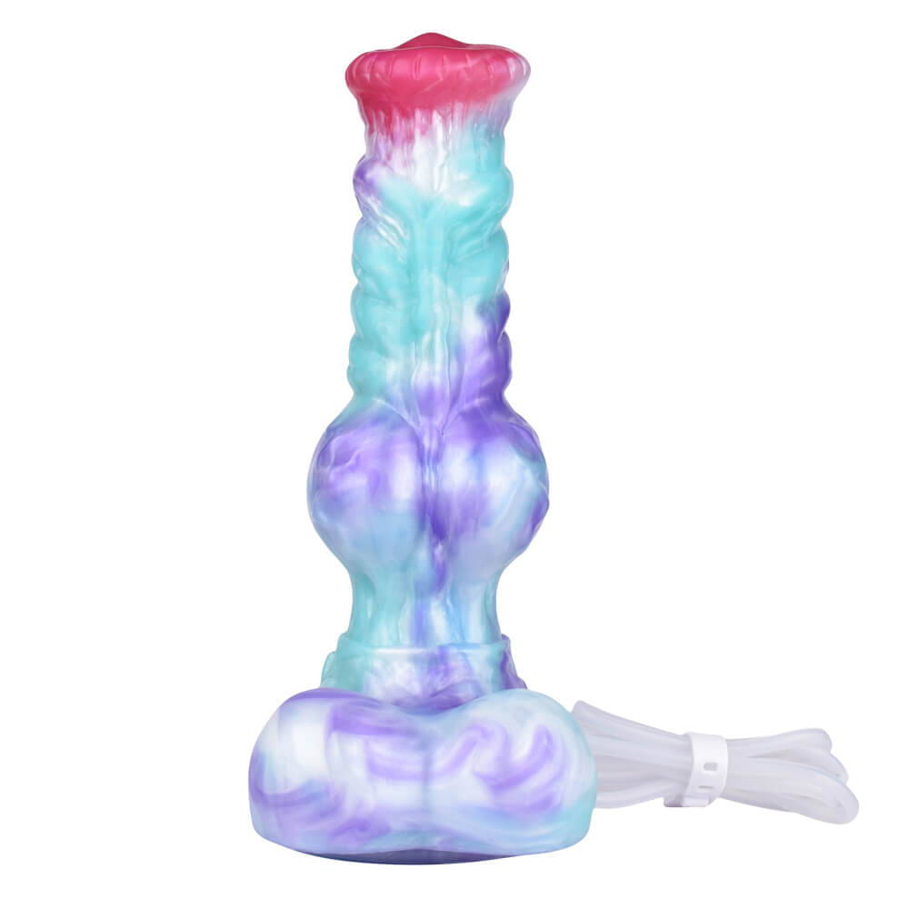 Frostfang 10 Inch Squirting Wolf Dildo with Knot - Tarisss Sex Toy Store