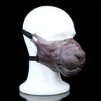 Enchanting Silicone Fox Masquerade Mask – Soft Bondage Hood for BDSM & Erotic Roleplay