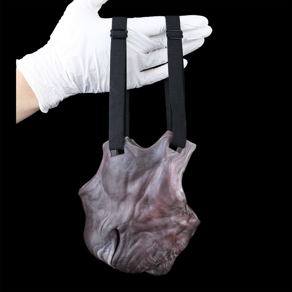Enchanting Silicone Fox Masquerade Mask – Soft Bondage Hood for BDSM & Erotic Roleplay