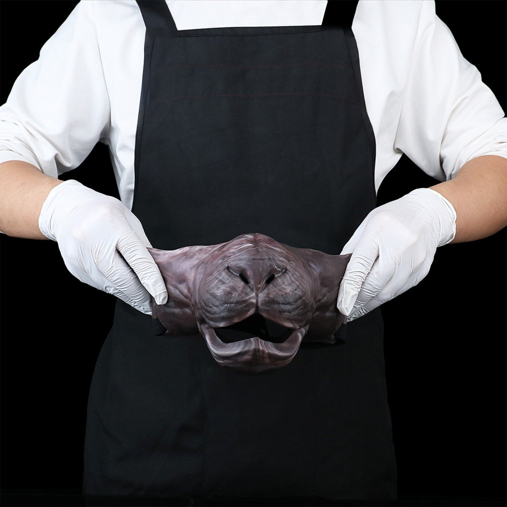 Enchanting Silicone Fox Masquerade Mask – Soft Bondage Hood for BDSM & Erotic Roleplay