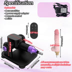 Fully Automatic Remote Control Telescopic Adjustable Angle Sex Machine With Dildo - Tarisss Sex Toy Store