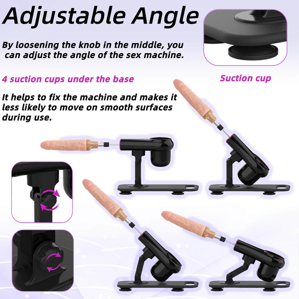 Fully Automatic Retractable Remote Control Dildo Machine - Tarisss Sex Toy Store